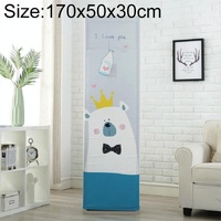 Love Bear Fabric Dust Cover - 170x50x30cm Vertical Cabinet Type All-inclusive Ac thumbnail