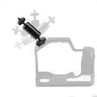 Universal Dual Ballhead Cold Shoe Mount for Action Cameras thumbnail
