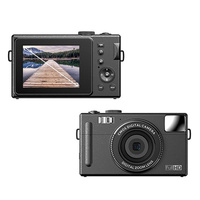 3.0 Hd Children's Digital Camera with 48mp and 3 Screen - Black thumbnail