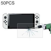 50 Tempered Glass Film for Nintendo Switch Oled - Pack thumbnail