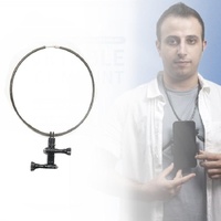 Flexible Neck Mount for Gopro and Smartphones Compatible with Action Cameras thumbnail