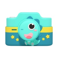 Mini Children's Cartoon Dual-lens Digital Camera Toy - Dinosaur Design thumbnail