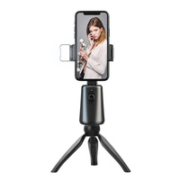 Auto Tracking Gimbal Stabilizer with Fill Light and Selfie Stick - 360 Degree Rotation - A200 Set 1 thumbnail