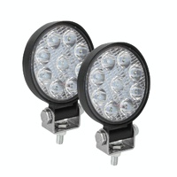 6.3W 10 - 30V Dc 6000K 3 Inch 9 Leds Circle Offroad Truck Car Driving Light Spotlight Work Light Fog Light thumbnail