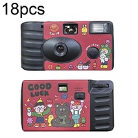 18 Retro Film Camera Stickers - Good Luck Design - Waterproof thumbnail