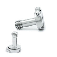 2-Pack D-Ring Camera Plate Mount With 1 / 4 Quick Release Screws thumbnail