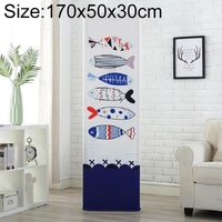 Fish Bone Fabric Dust Cover for Vertical Cabinet Ac - 170x50x30cm - All-inclusive thumbnail