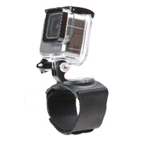 360 Degree Rotation Mount for Gopro Insta360 Dji Action Cameras - 3-in-1 Straps for Hand Wrist Arm Leg thumbnail