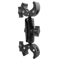 18cm Dual Head Motorcycle Handlebar Mount - 22Cm thumbnail