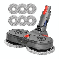 Electric Vacuum Cleaner with Integrated Mopping Head and Water Tank - Includes 6 Rag Pieces - For Dyson V15 thumbnail