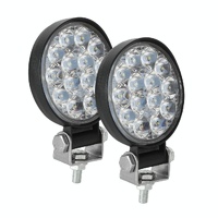9.8W 10 - 30V Dc 6000K 3 Inch 14 Leds Circle Offroad Truck Car Driving Light Work Light Spotlight Fog Light thumbnail