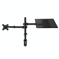 Rotatable Dual Screen Laptop Stand for Desktop thumbnail