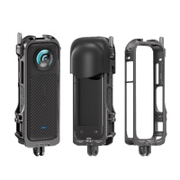 Amagisn Metal Protective Housing for Insta360 X4 with 2 Claws and Rabbit Cage thumbnail