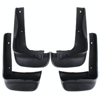 4 Pcs Car Auto Semi-Rigid Pvc Splash Flaps Fender Guard For Honda City thumbnail