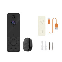 Wireless Wifi Video Doorbell With Night Vision And Ai Recognition - 720P - Without Battery thumbnail