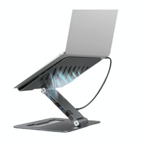 Adjustable Aluminum Laptop Stand with Type-c Docking Station thumbnail