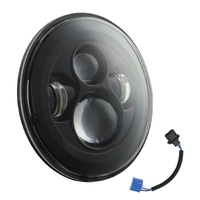 7 Inch H4 / H13 Dc 9V - 30V 4000Lm 6000K 40W 7 Inch Car Round Shape Led Headlight Lamps For Jeep Wrangler thumbnail