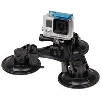Triangle Suction Cup Mount for Action Cameras with Screwdriver thumbnail