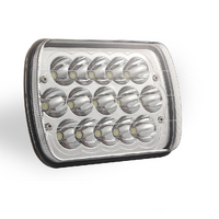 7 Inch 5X7 H4 15W Dc 9 - 30V 1500Lm Ip67 Car Truck Off - Road Vehicle Led Work Lights / Headlight With 15Leds Lamps thumbnail