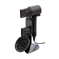 Universal Hair Dryer Stand No Drilling Black thumbnail