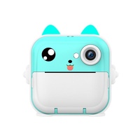 Instant Camera with Thermal Printer and Hd Video - Blue 16g - 32G Pink thumbnail