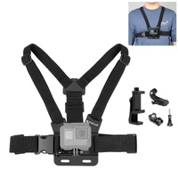 Adjustable Body Mount Belt with Phone Clamp and j Hook Mount thumbnail