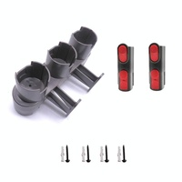 Universal Vacuum Cleaner Rack with 2 Adapters for Dyson V7 V8 V10 - Organize and Store Efficiently thumbnail