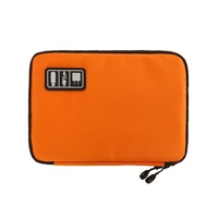 Portable Multifunctional u Disk Storage Bag for Mobile Phone Accessories - Orange thumbnail