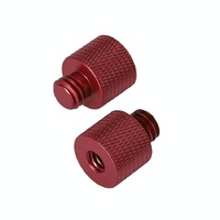 10-Piece 1 / 4 To 3 / 8 Screw Adapter - Red thumbnail