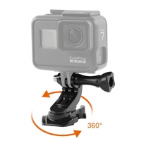 360 Rotating J-type Base for Action Cameras thumbnail