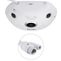 360 Degree Fisheye Lens Wifi Ip Camera With Motion Detection & Night Vision - Shark 960P thumbnail