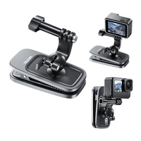 360 Degree Backpack Clip Mount for Action Camera - Rotating thumbnail