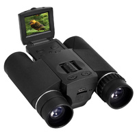 10X25 Zoom Binocular Telescope With Hd Digital Camera And 1.5 Lcd Screen - Black thumbnail