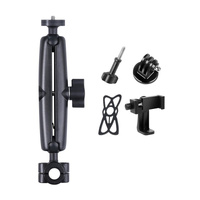 25mm Ballhead Car Seat Mount for Action Cameras with Phone Clamp and Anti-lost Case thumbnail