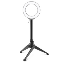 Adjustable Desktop Tripod Selfie Stick Holder - Compact thumbnail