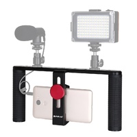 Smartphone Video Rig For Vlogging And Filmmaking - Stabilizer For Iphone Galaxy Huawei Xiaomi Htc Lg Google And More thumbnail