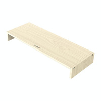 Natural Wood Monitor Stand - Holds Computer Screen thumbnail