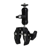 Aluminum Handlebar Magic Arm Rod Mount with Crab Clamp thumbnail