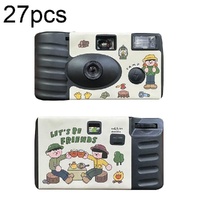 27 Retro Film Camera Stickers - Waterproof Cartoon Design thumbnail