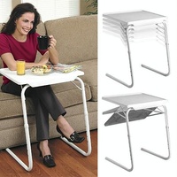 Portable Multi-purpose Laptop Table - Foldable & Adjustable thumbnail