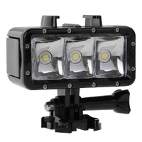 Waterproof Video Light for Action Cameras - 3 Modes thumbnail