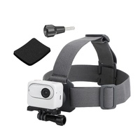 Adjustable 360 Degree Head Strap for Action Cameras - Camouflage thumbnail