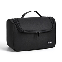 Portable Hair Dryer Storage Bag With Hook Large Capacity - Gray thumbnail