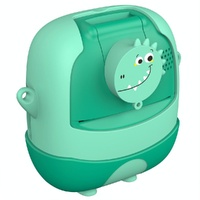 720P Hd Reversible Mini Digital Camera For Children - Cartoon Print - Pink thumbnail
