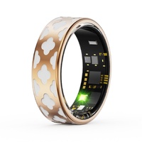 Smart Ring With Heart Rate Blood Oxygen Sleep Monitoring - Multiple Sports Modes - Rose Gold - Size 13 thumbnail