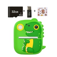 Instant Printing Camera with 2.4 Hd Screen and 32gb Tf Card - Blue thumbnail