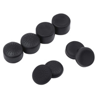 8-piece Silicone Joystick Cap Set for Ps5 / Ps4 - Black thumbnail