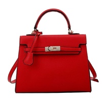 Stylish Winter Crossbody Bag for Women - Single Shoulder Kelly Design - Red thumbnail