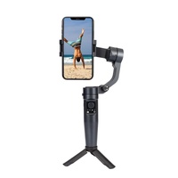 Smart Handheld Mobile Stabilizer - Anti-shake - Black thumbnail
