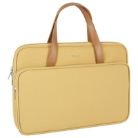 Waterproof Oxford Cloth Laptop Bag - 14 Inch - Yellow thumbnail